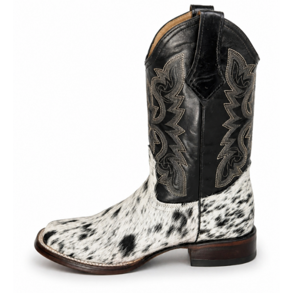 Bota Vaquera de Pelo de Vaca