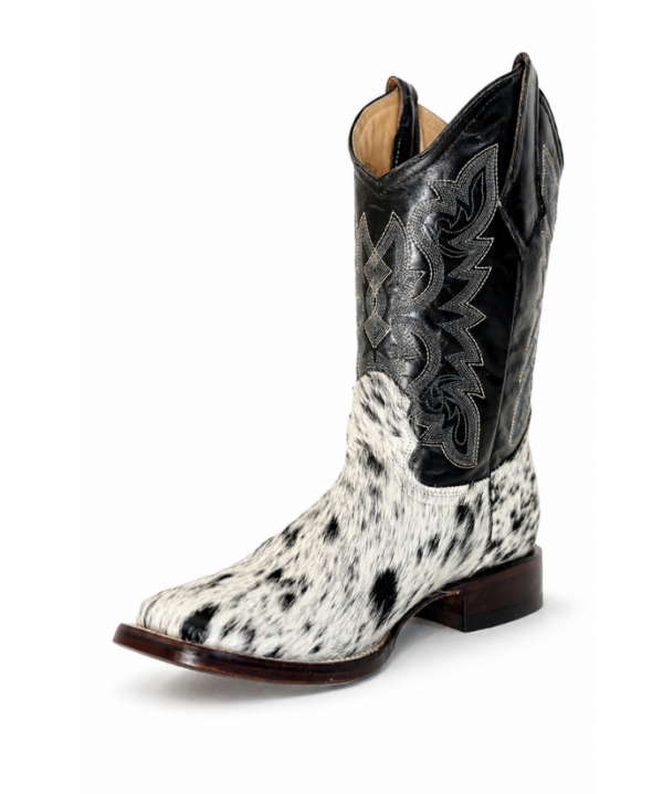 Bota Vaquera de Pelo de Vaca
