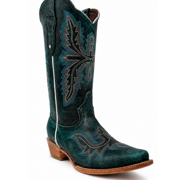 Bota Vaquera Aurora de Piel