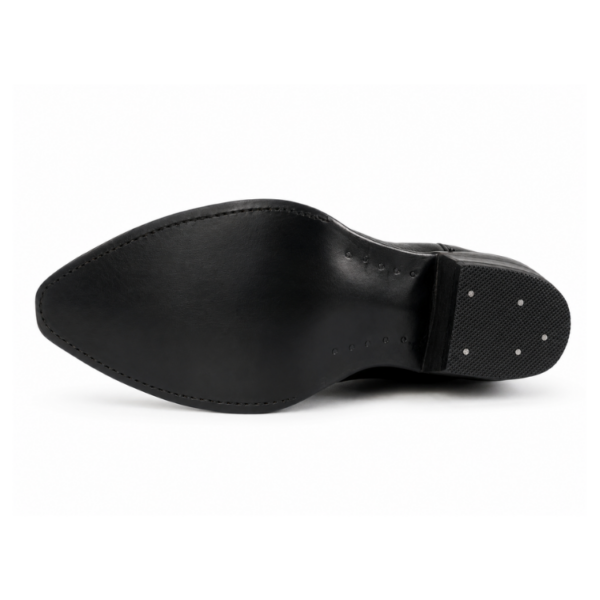 Bota Vaquera Corte Laser Areli Negra