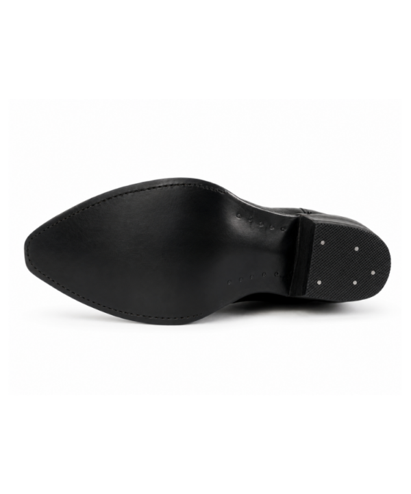 Bota Vaquera Corte Laser Areli Negra