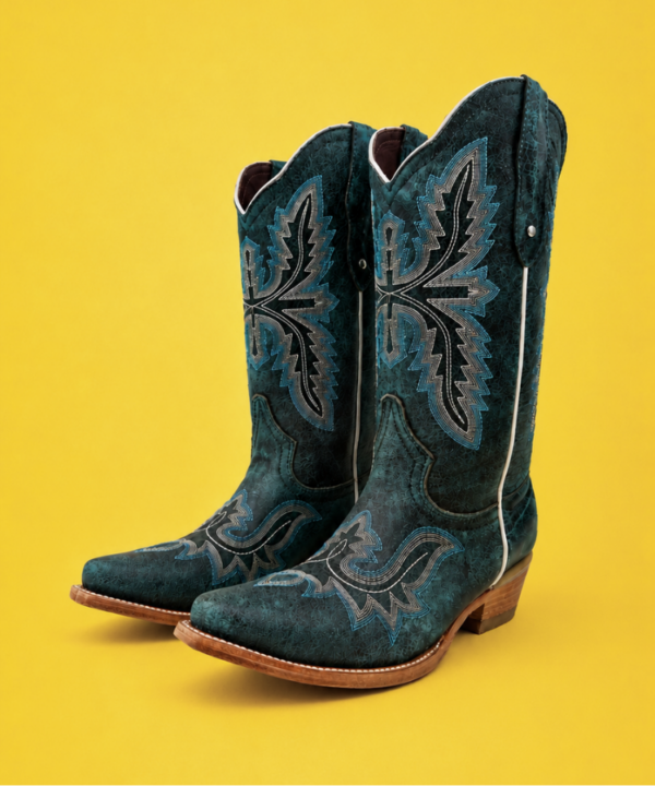 Bota Vaquera Aurora de Piel