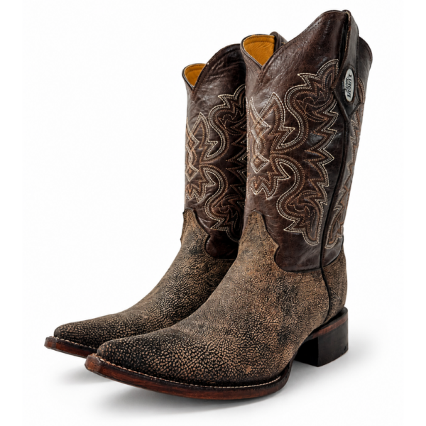 Bota Vaquera El Cairo Premium en Piel de Jirafa