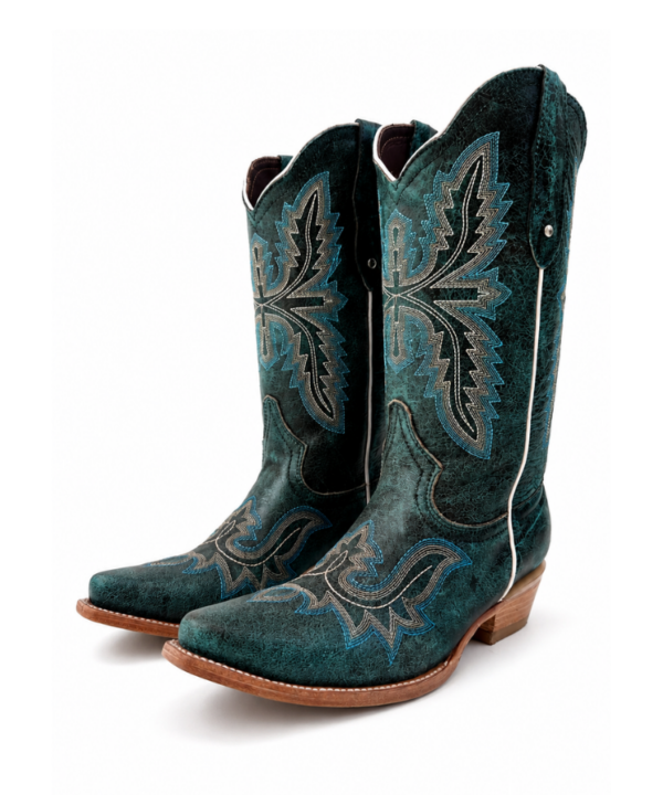 Bota Vaquera Aurora de Piel