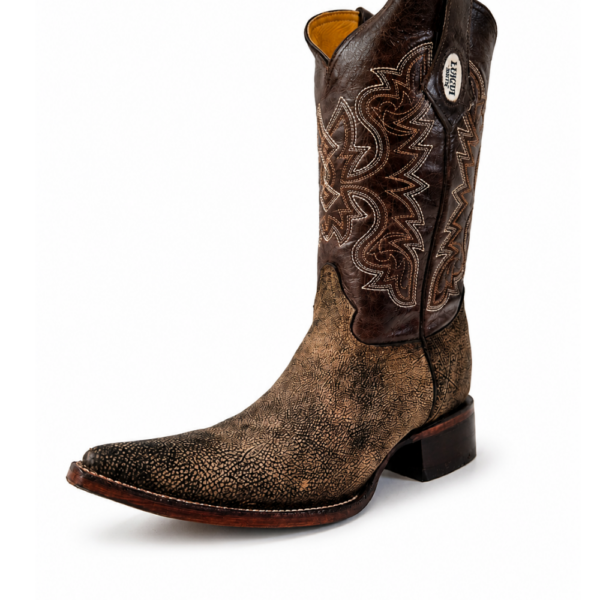 Bota Vaquera El Cairo Premium en Piel de Jirafa
