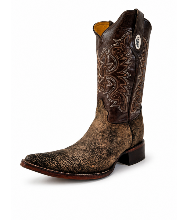 Bota Vaquera El Cairo Premium en Piel de Jirafa